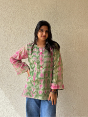 Dhoop Chaaon — Green & Pink