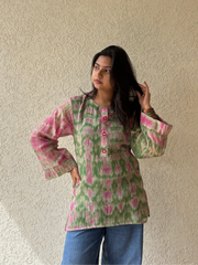 Dhoop Chaaon — Green & Pink