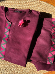 Taana Baana — Burgundy