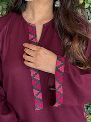 Taana Baana — Burgundy